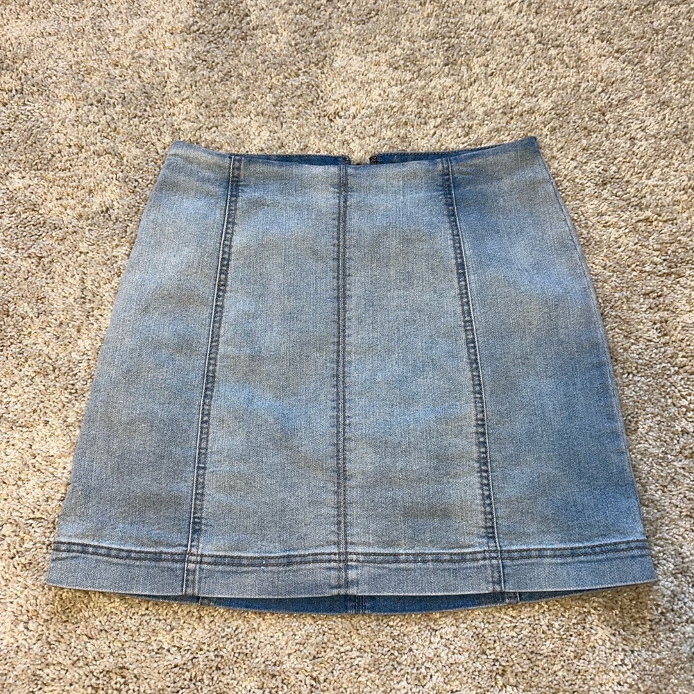 Wild Fable Jean Mini Skirt